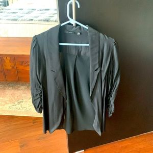 Ark & co black lightweight blazer/cardigan